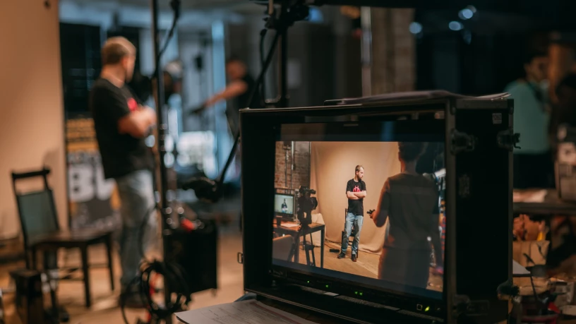 Tournage d'une série